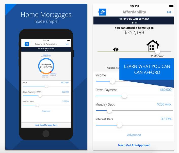 Real Estate Agent Mortgage App