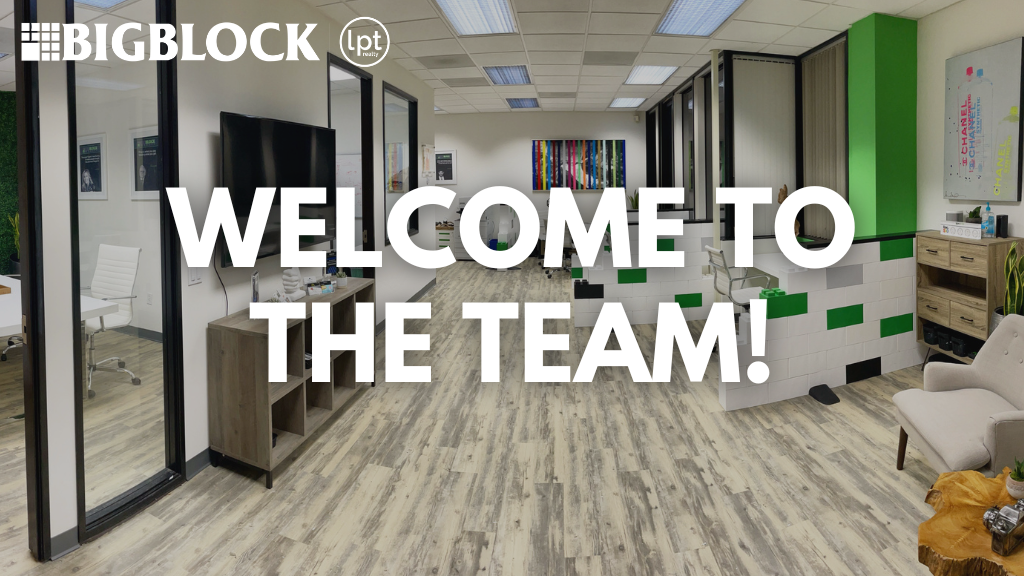 Welcome to the Big Block Team!